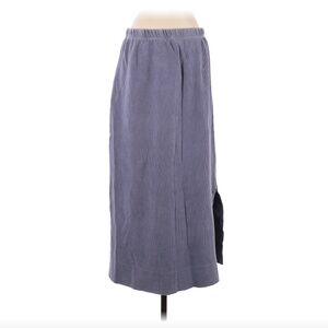(52) vtg 1990s lilac 100% cotton grunge maxi skirt